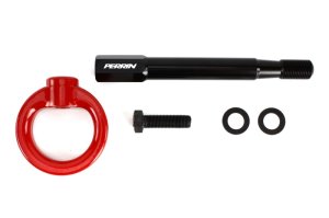 Toyota GR86 Tow Hook Kit - Front - Perrin Performance - Red - `22-`25